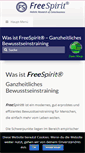 Mobile Screenshot of freespiritinfo.com